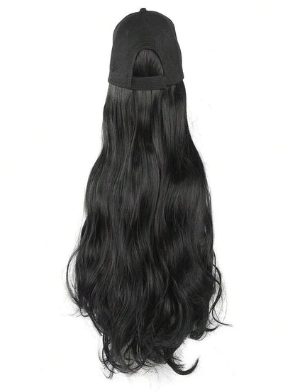 Chic-Curl Cap (With Real Hair Extension)