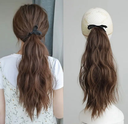 Pony Tail Extension + Holder